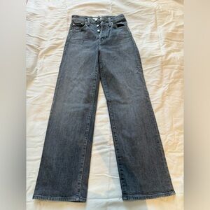 MOTHER jeans - gray/black